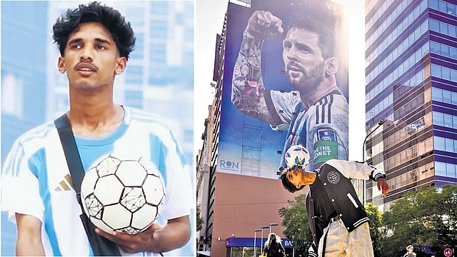 ആ ചരിത്ര നിമിഷം നേരില് കണ്ടു, ഒരൊറ്റ റീല് മലപ്പുറത്തുനിന്ന് മുഹമ്മദ് റിസ്വാനെ മെസിയുടെ നാട്ടിലെത്തിച്ച കഥ