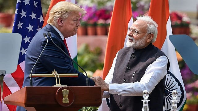 മോദി അത്ര 'ഹാപ്പി'യല്ലെന്ന് ട്രംപ്; 'സാര് ഞാന് താങ്കളുടെ അടുത്ത് വന്നോട്ടെ എന്ന് ചോദിച്ച് കാണാന് വന്നു'