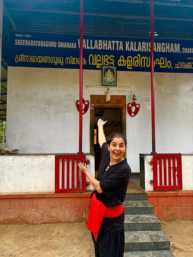 കളരി പഠിച്ച് ഇഷ തല്വാർ