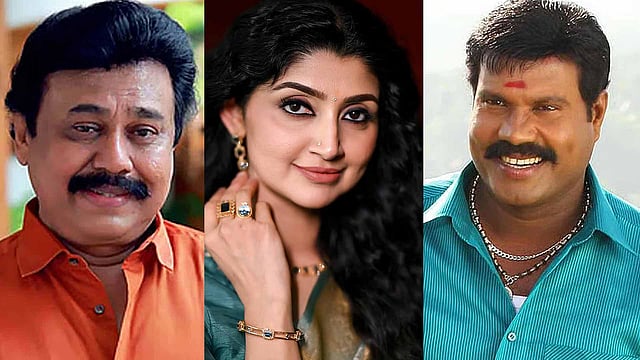 Vinayan, DIvya Unni and Kalabhavan Mani