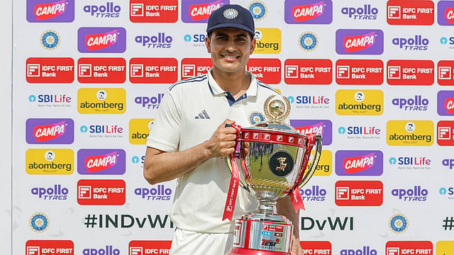 Shubman Gill's first Test series win