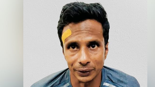 Robbery case accused police station