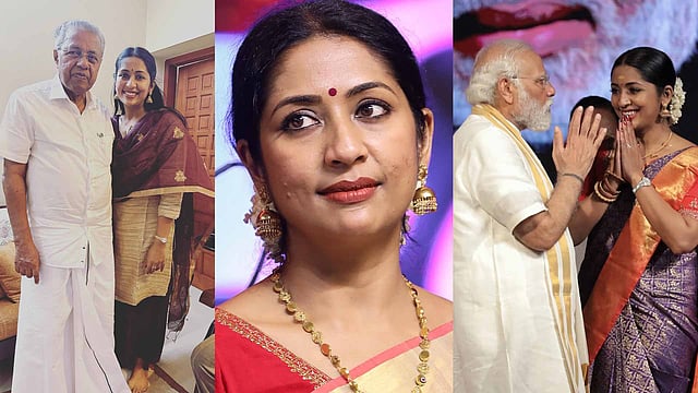 'പിണറായിക്കൊപ്പം ചടങ്ങിലെത്തിയപ്പോള് എന്നെ കമ്മിയാക്കി, മോദിജിയുടെ പരിപാടിയില് നൃത്തം ചെയ്തപ്പോള് സംഘിയായി'