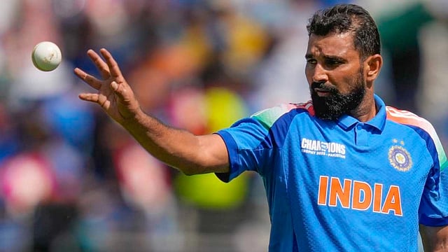 Mohammed Shami in Champions trophy