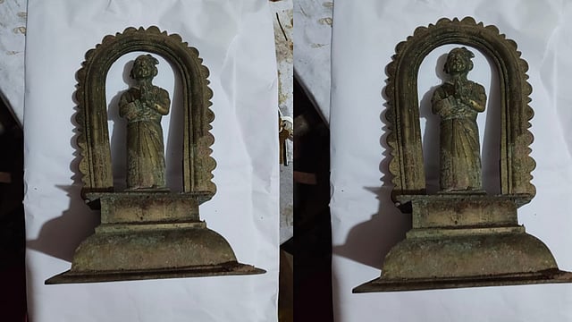 Idol found in Eloor temple