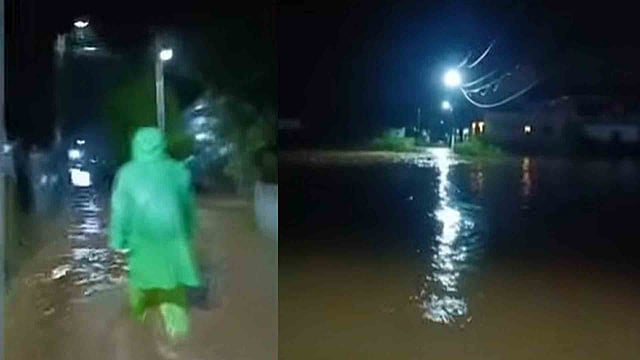 ഇടുക്കിയില് പേമാരിപ്പെയ്ത്ത്, കുമളിയില് മലവെള്ളപ്പാച്ചില്, വീടുകളിലും കടകളിലും വെള്ളം കയറി, മണ്ണിടിച്ചില്