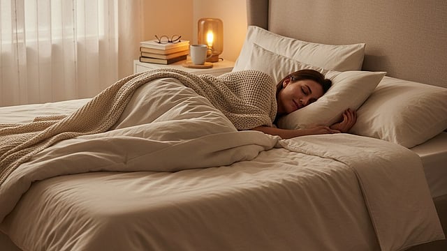 Woman sleeping