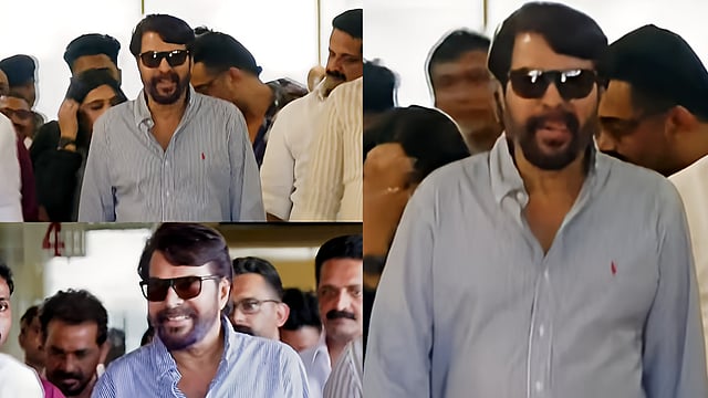 'തിരിച്ചു വരാൻ കഴിഞ്ഞതിൽ സന്തോഷം'; എട്ട് മാസത്തിനു ശേഷം കേരളത്തിലെത്തി മമ്മൂട്ടി