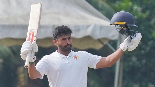 Karun Nair unbeaten against Kerala