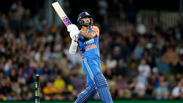 Washington Sundar's batting
