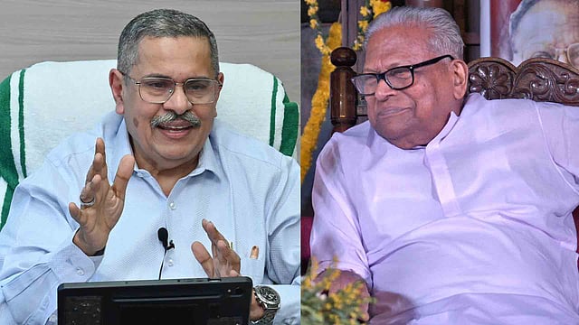 'വിഎസിന്റെ പെട്ടെന്നുള്ള പെരുമാറ്റം കണ്ട് ഷീല മാഡവും അമ്പരന്നു'; അച്യുതാനന്ദനുമായുള്ള കൂടിക്കാഴ്ച ഓര്‍മ്മിച്ച് കെഎം എബ്രഹാം