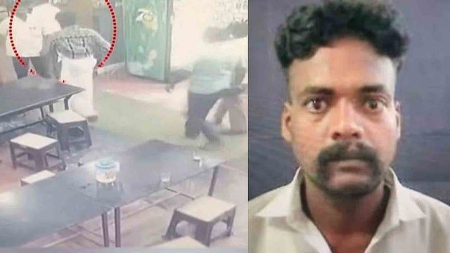 പൊലീസിനെ കണ്ടതോടെ സൈക്കിള് ഉപേക്ഷിച്ച് മുങ്ങി; വിയ്യൂരില് നിന്നും രക്ഷപ്പെട്ട ബാലമുരുകന്റെ സിസിടിവി ദൃശ്യങ്ങള് പുറത്ത്