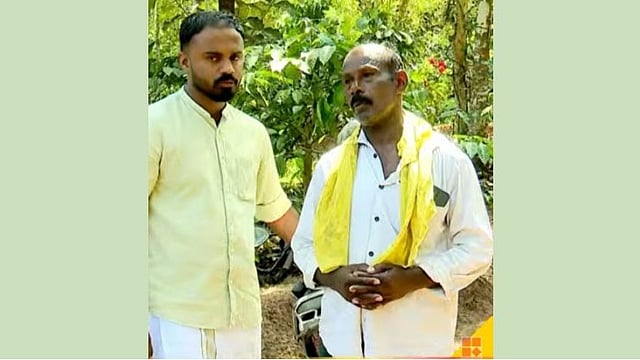 മകന്‍ എല്‍ഡിഎഫ് സ്ഥാനാര്‍ഥി; അച്ഛനെ ഐഎന്‍ടിയുസി തൊഴില്‍ ചെയ്യുന്നതില്‍ നിന്ന് വിലക്കി