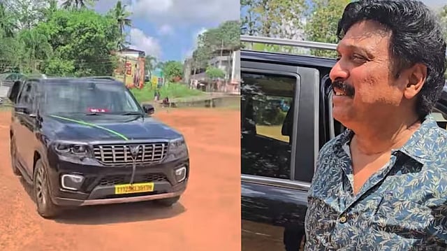 മന്ത്രിയുടെ ഗാരിജിലേക്ക് പുതിയ അതിഥി; സ്‌കോര്‍പിയോ എന്‍ സ്വന്തമാക്കി ഗണേഷ് കുമാര്‍ 