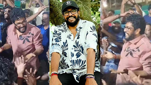 ആള്ക്കൂട്ടത്തിനൊപ്പം നരസിംഹത്തിലെ പാട്ടിന് ചുവടുവച്ച് ഷാജി കൈലാസ്; ഹിറ്റുകളുടെ രാജാവിന് ഇങ്ങനെയുമൊരു മുഖമോ?