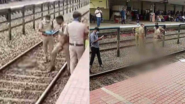 ആലപ്പുഴ റെയിൽവേ സ്റ്റേഷനിൽ മനുഷ്യന്റെ കാൽ; പരിശോധന