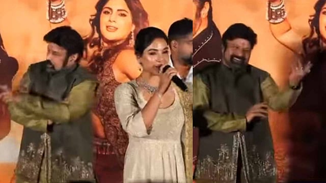 ഇതാര് അന്യനിലെ വിക്രമോ?; സംയുക്തയുടെ പ്രസംഗത്തിനിടെ നടന്റെ ഭാവമാറ്റം; സോഷ്യല് മീഡിയ ഭരിച്ച് ബാലയ്യ