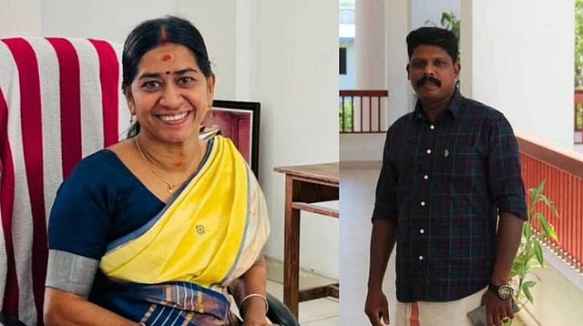 സിഎന് വിജയകുമാരി, വിപിന് വിജയന്