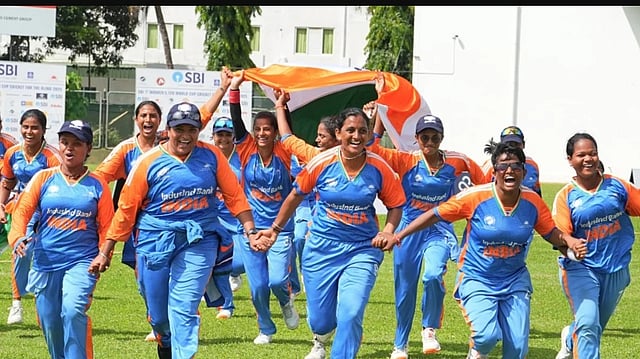 പ്രഥമ വനിത ബ്ലൈന്‍ഡ് ടി20 ക്രിക്കറ്റ് ലോകകപ്പ് കിരീടം ഇന്ത്യക്ക് 