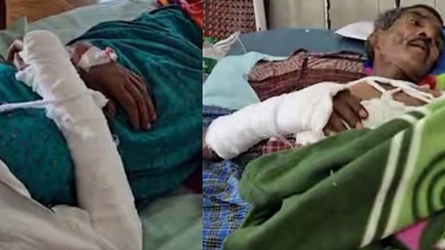 old couple attacked with iron rod