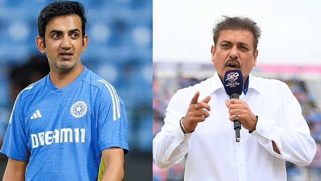 'പുറത്താക്കിയേക്കാം, പക്ഷെ ക്ഷമയോടെ കാര്യങ്ങള്‍ കൈകാര്യം ചെയ്യണം'; ഗംഭീറിന് മുന്നറിയിപ്പുമായി രവി ശാസ്ത്രി 
