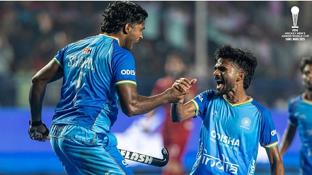ത്രില്ലര്‍ പോരാട്ടം; ബെല്‍ജിയത്തെ വീഴ്ത്തി, ജൂനിയര്‍ ഹോക്കി ലോകകപ്പില്‍ സെമിയില്‍ കടന്ന് ഇന്ത്യ 