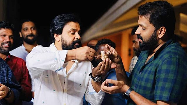 Arun Gopy with Dileep