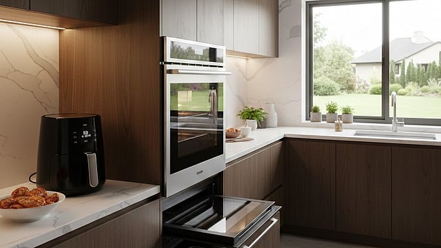 Oven and airfryer