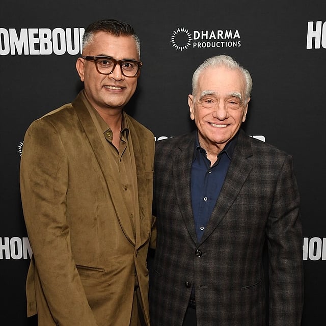 martin Scorsese and Neeraj Ghaywan