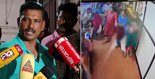 വാതില് ചവിട്ടിത്തുറന്ന് സ്റ്റേഷനിലെത്തി; കൈക്കുഞ്ഞുങ്ങളെ എറിഞ്ഞ് കൊല്ലാന് ശ്രമിച്ചു; ദൃശ്യങ്ങള് തെളിവ്; ഗര്ഭിണിയെ മുഖത്തടിച്ച സംഭവത്തില് സിഐ