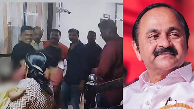 VD Satheesan against Pinarayi Vijayan