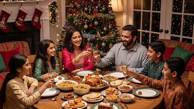ക്രിസ്മസിന് അപ്പവും ഇറച്ചിയും വീഞ്ഞും, അകത്താകുന്നത് 5,373 കലോറി! എരിച്ചു കളയാൻ എട്ടു ദിവസം നടക്കണം