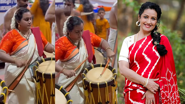 'എന്റെ മകൾ രേവതിയുടെ ചെണ്ട അരങ്ങേറ്റം'; വിഡിയോ പങ്കുവച്ച് നടി മേനക