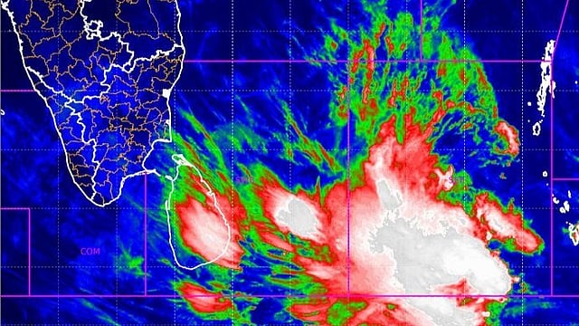 low pressure area formed