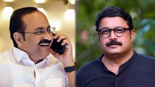 'പേടിച്ച് പോയെന്ന് പറഞ്ഞേക്ക്'; പ്രതിപക്ഷ നേതാവിന്റെ മുന്നറിയിപ്പിനോട് എം വി നികേഷ് കുമാര്