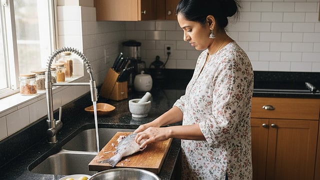 മീനിന്റെ ഉളുമ്പു മണം മാറുന്നില്ലേ? സോപ്പില്ലാതെ കളയാൻ ചില വഴികൾ