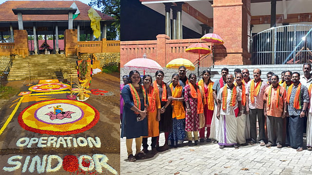 'ഓപ്പറേഷന് സിന്ദൂര് പൂക്കള വിവാദം', മുതുപിലാക്കാട് പാര്ത്ഥസാരഥി ക്ഷേത്ര ഭരണം പിടിച്ച് സംഘപരിവാര് സമിതി; തോറ്റത് കോണ്ഗ്രസ്- സിപിഎം മുന്നണി