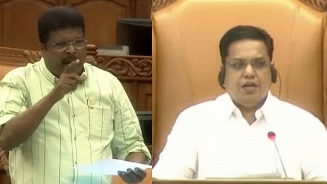 'പറയേണ്ട കാര്യം പറയാതെ പോകാന് പറ്റില്ല'; അങ്ങനെയാണോ സംസാരിക്കുക? ക്ഷോഭിച്ച് സ്പീക്കര്