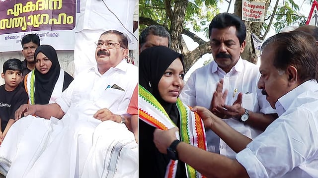 'വീണാ ജോര്ജ് പറ്റിച്ചു, കെട്ടിപ്പിടിച്ച് ഉമ്മ വച്ചതല്ലാതെ നീതി ലഭിച്ചില്ല'; ആരോഗ്യ മന്ത്രിയുടെ വസതിക്ക് മുന്നില് സമരം തുടങ്ങി ഹര്ഷിന