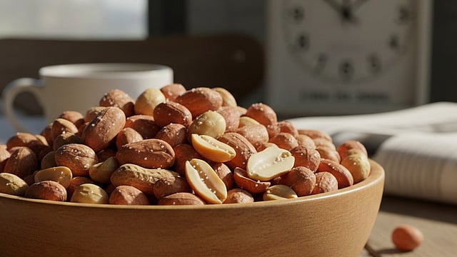 Peanuts in a bowl