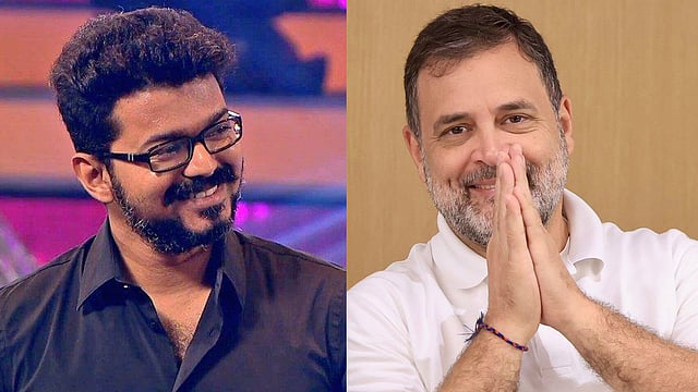 'ഓ വേണ്ട, രാഹുൽ ഗാന്ധി ബൂസ്റ്റ്, ഹോർലിക്സ്, ബോൺവിറ്റ തരുന്നുണ്ട്'; ടിവികെ പിന്തുണ ആവശ്യമില്ലെന്ന് കോൺഗ്രസ്