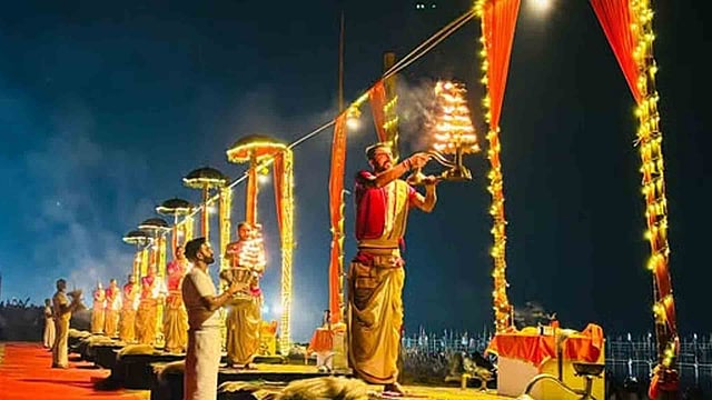 Mahamagham Kerala Kumbh Mela Bharathapuzha River at Thirunavaya Malappuram
