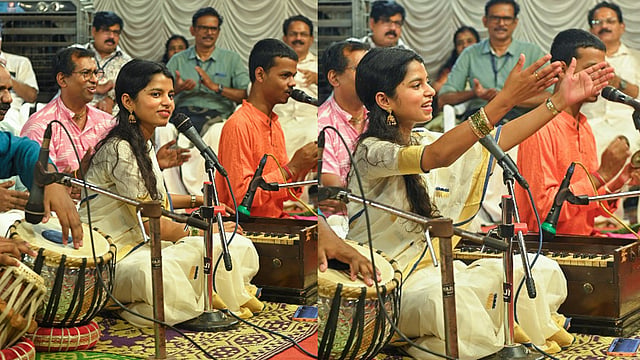 'അച്യുതം കേശവം', ബിഹാര് എംഎല്എ മൈഥിലി ഠാക്കൂര് അലിഞ്ഞ് പാടി; ഏറ്റുപാടി ഗുരുവായൂരില് ആയിരങ്ങള്- വിഡിയോ