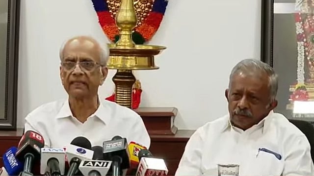 കരാറുകാരുടെ ബില് 7.11 കോടി, 4.99 കോടി നല്കും; അയ്യപ്പസംഗമത്തിന്റെ കണക്കില് ബോര്ഡിന് പിഴച്ചെന്ന് ജയകുമാര്