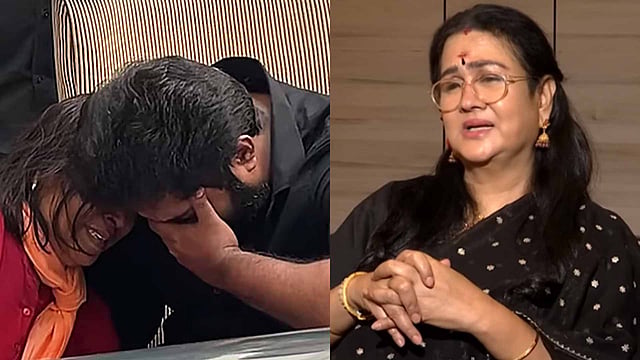 'ശ്രീനിയേട്ടന് മരിച്ചപ്പോള് ധ്യാന് കരയുന്നത് കണ്ട് സങ്കടമായി, ഏറ്റവും കൂടുതല് പൊട്ടിപ്പോയത് അവനാണ്': ഉര്വശി