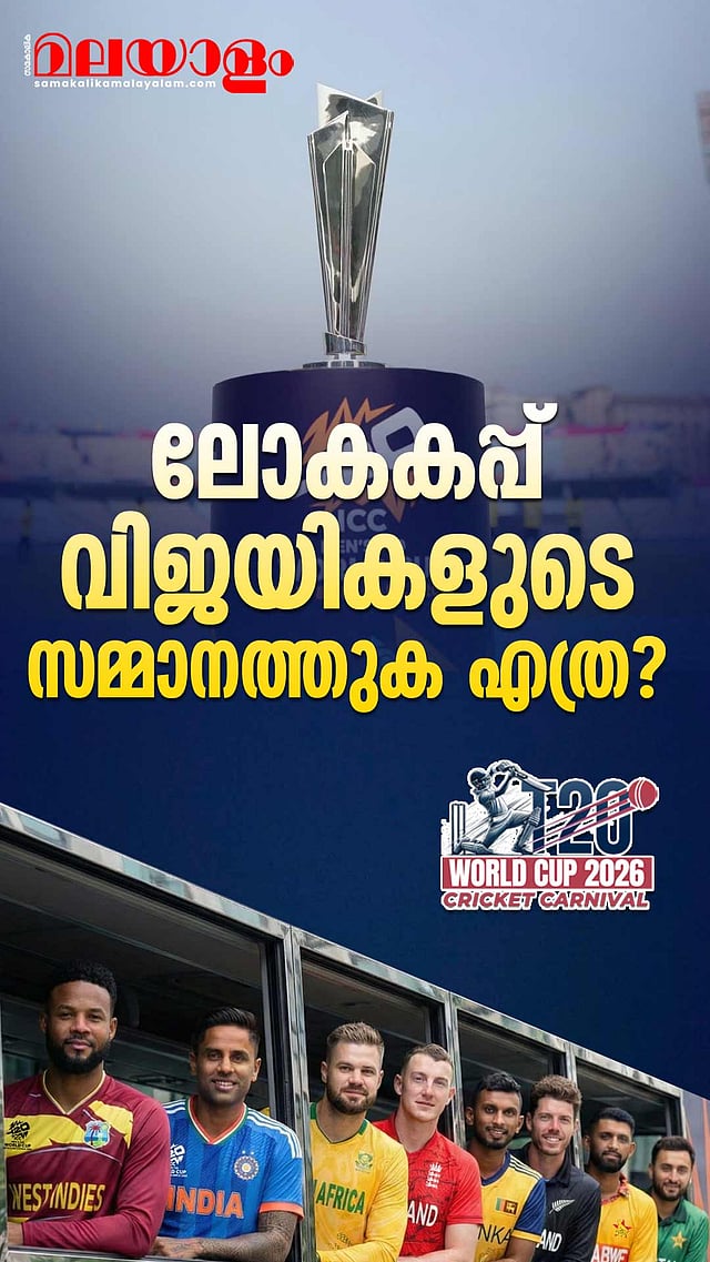 ഐ സി സി സമ്മാനത്തുകയിൽ വരുത്തിയ മാറ്റം ഇതാണ് | T20 World Cup 2026 Prize Money