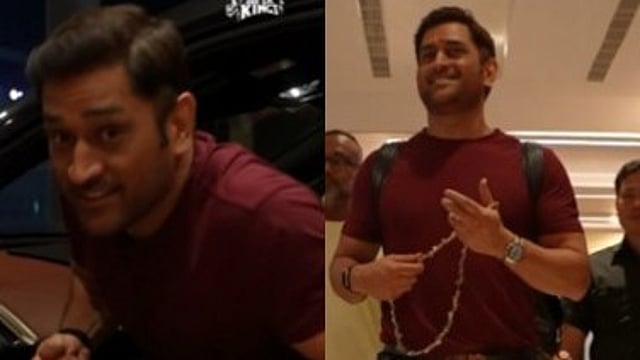'യാര് ഹീറോ'; സ്റ്റൈലിഷ് ലുക്കിൽ ധോനി ചെന്നൈയിലെത്തി,
ഐപിഎൽ ഒരുക്കങ്ങൾക്ക് തുടക്കം (വിഡിയോ )