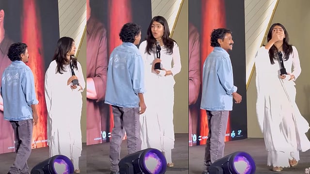 'എന്തൊരു ഓവറാ, ക്യൂട്ട്നസ് വാരി വിതറുന്നു'; വിജിലേഷിന് അവാർഡ് കൊടുത്ത റിയയ്ക്ക് വിമർശനം