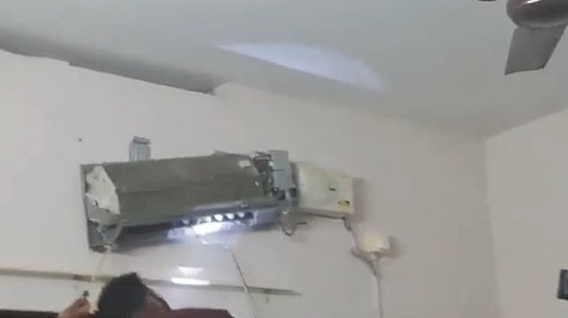 Five snakes caught in bedroom AC