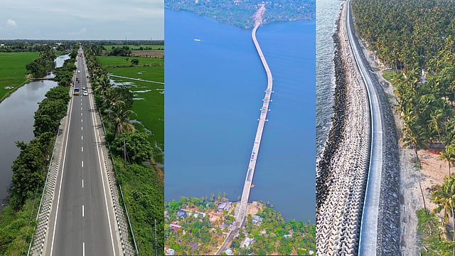 പെരുമ്പളം പാലം, വെള്ളം കയറാത്ത എസി റോഡ്, ചെല്ലാനം ടെട്രാപോഡ്; മൂന്നും യാഥാര്ഥ്യമാക്കിയത് ഊരാളുങ്കല്, അഭിമാനം